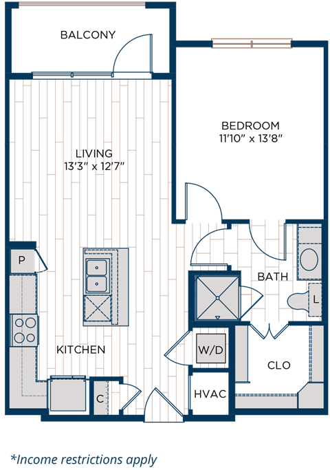 Aura Thirty2 A5 Affordable Unit Floor Plan